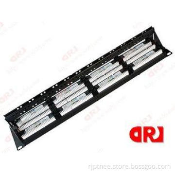 CAT6 1U 48 ports UTP patch panel with ROHS certificate 110/